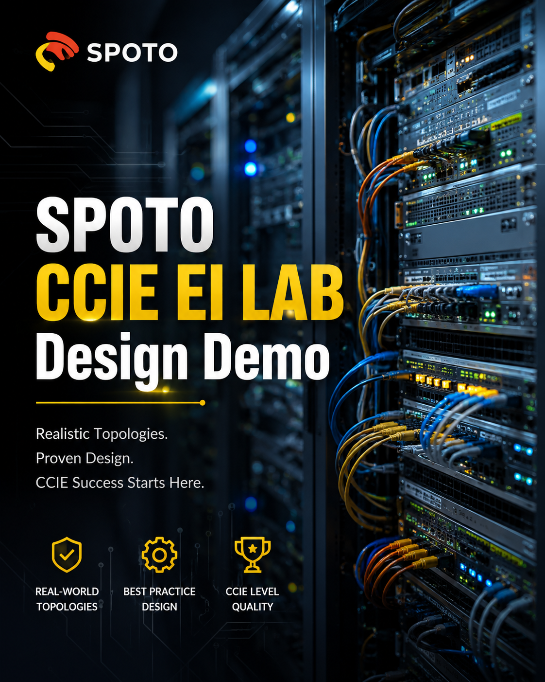 SPOTO CCIE EI LAB Design Demo
