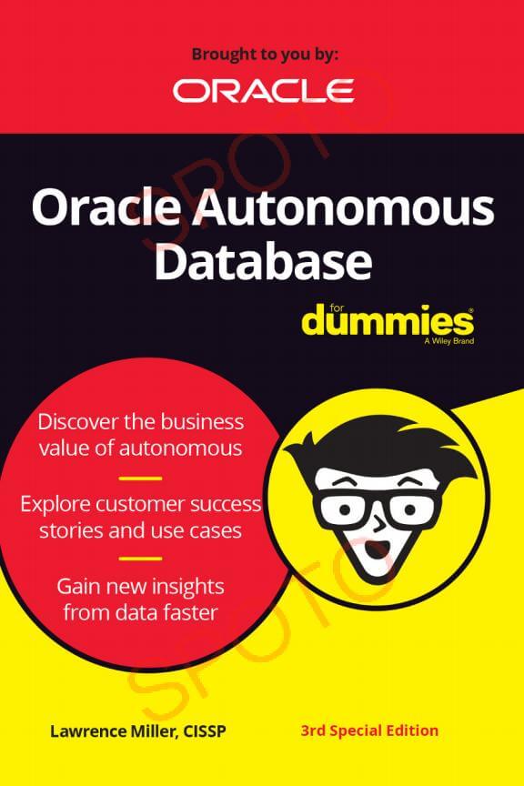 Oracle Autonomous Database for Dummies (PDF)
