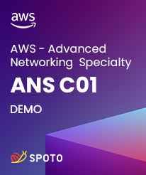 2024 Updated Demo - SPOTO AWS ANS-C01 DEMO