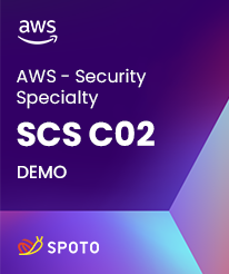 2024 Updated Demo - SPOTO AWS SCS-C02 DEMO