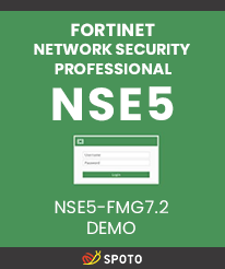 2024 Updated Demo - SPOTO Fortinet NSE5 FMG-7.2 DEMO