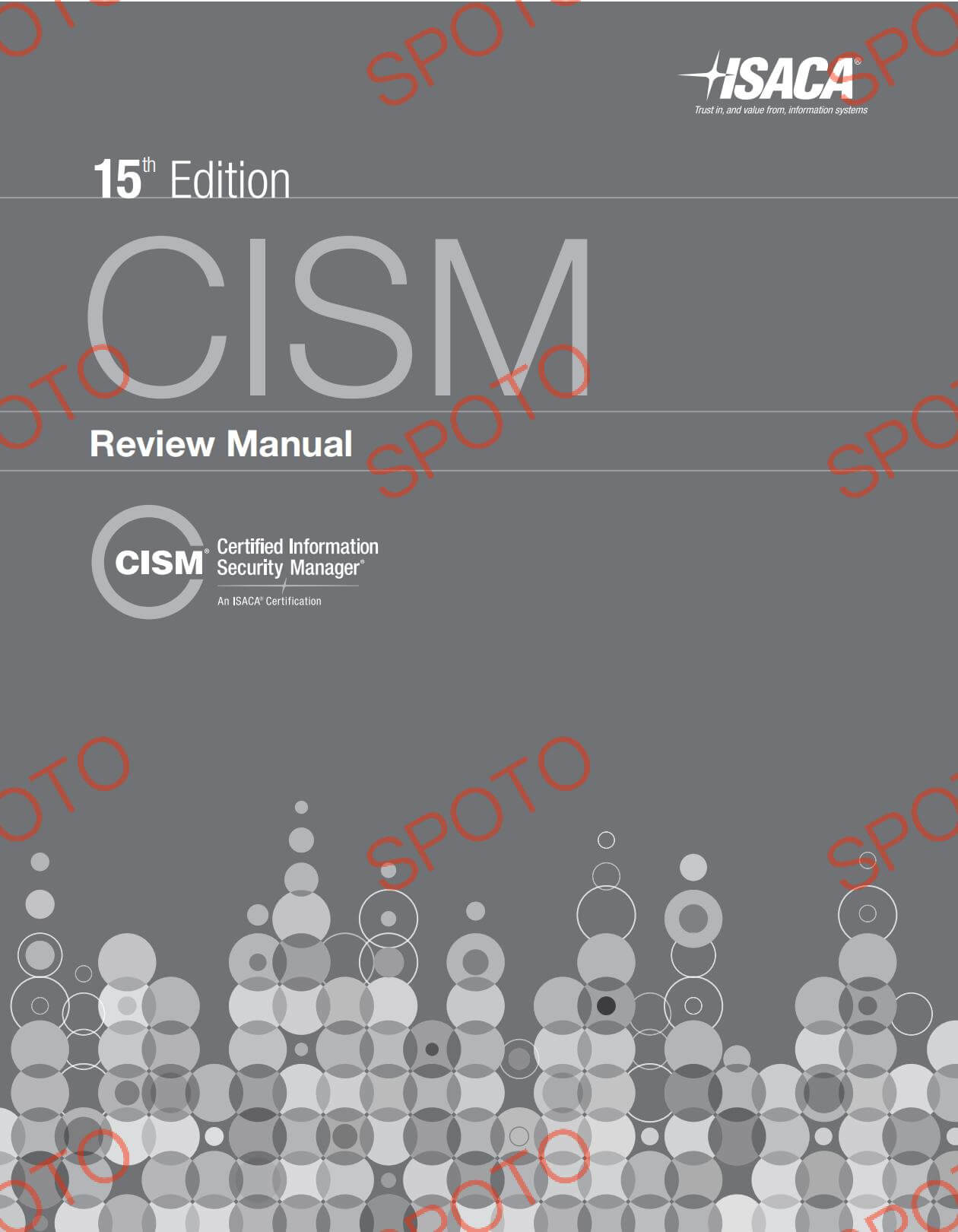 ISACA CISM Review Manual