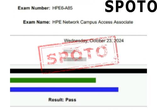 HPE6-A85