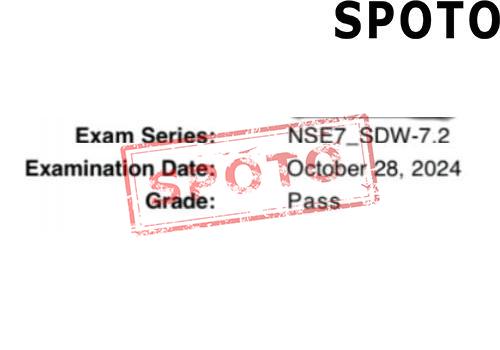 NSE7-SDW72