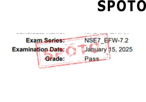 NSE7-EFW72