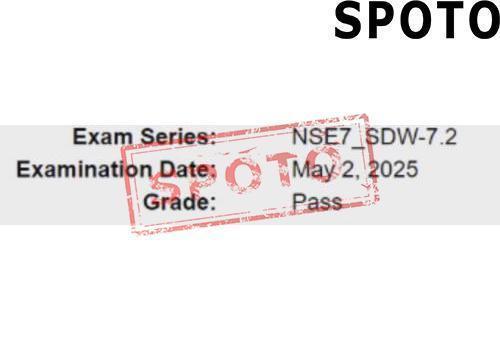 NSE7-SDW72-P