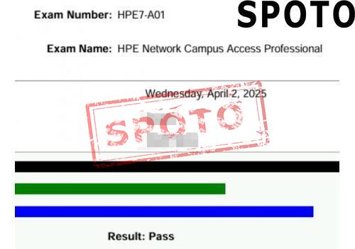 HPE7-A01