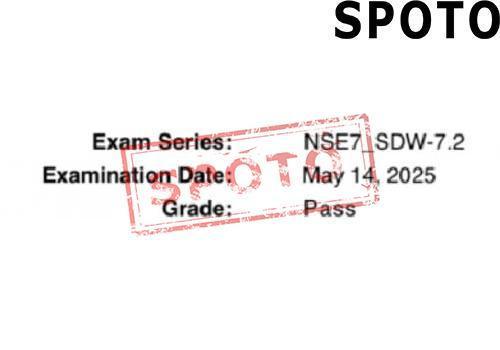 NSE7-SDW72