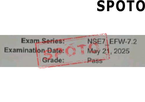 NSE7-EFW72
