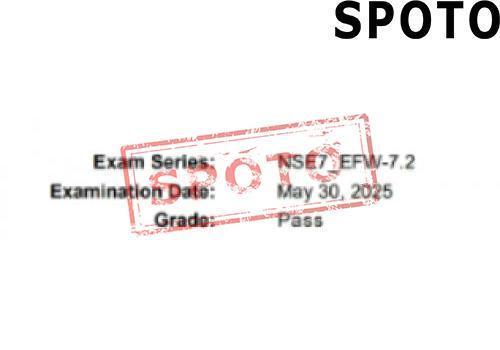 NSE7-EFW72