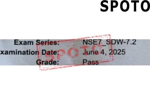 NSE7-SDW72