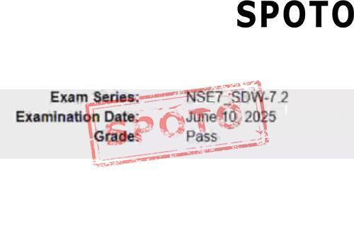 NSE7-SDW72-P