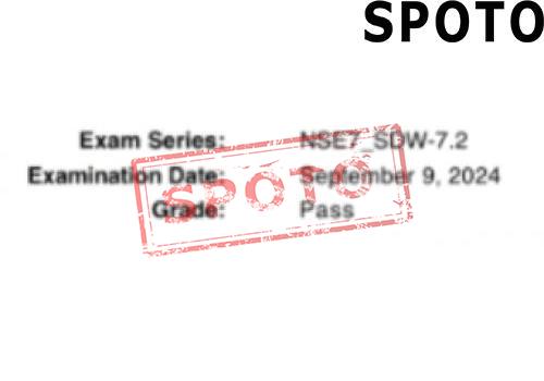 NSE7-SDW72