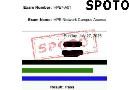 HPE7-A01