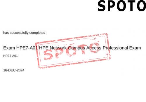 HPE7-A01