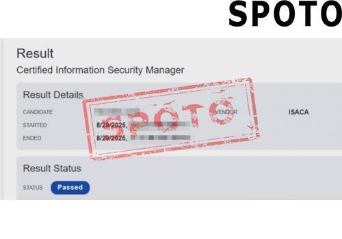 ISACA-CISM-P