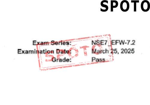 NSE7-EFW72