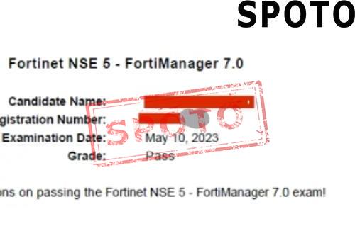 NSE5-FMG70