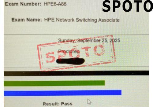 HPE6-A86