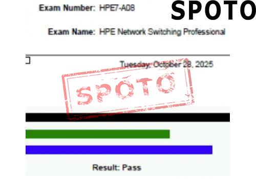 HPE7-A08
