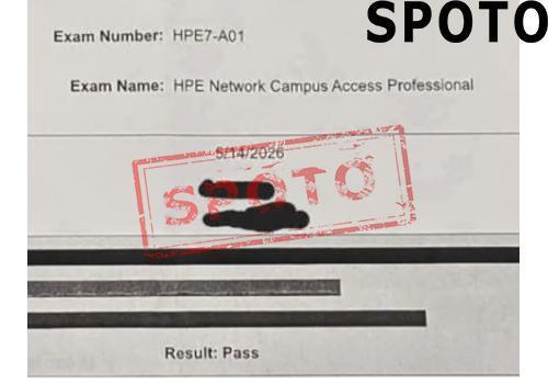 HPE7-A01