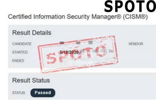 ISACA-CISM-P