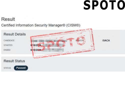 ISACA-CISM-P