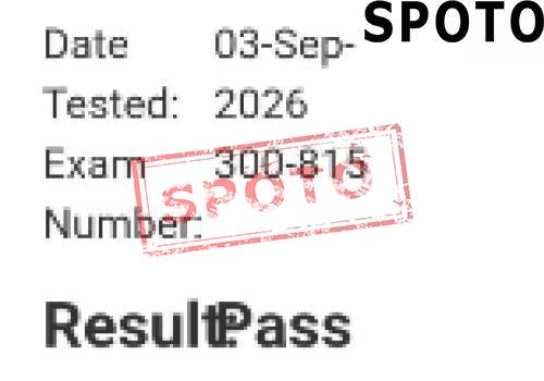 300-815